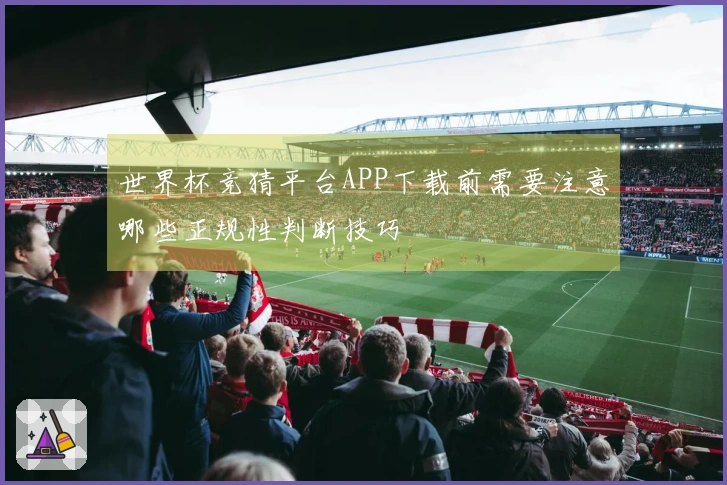 世界杯竞猜平台APP下载前需要注意哪些正规性判断技巧