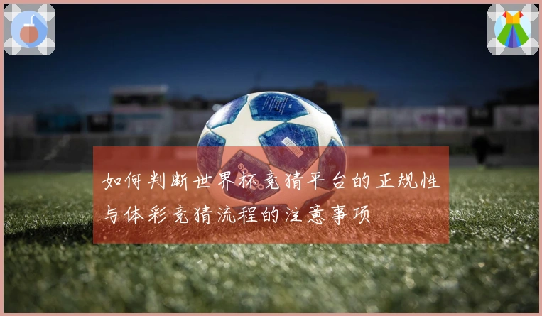 如何判断世界杯竞猜平台的正规性与体彩竞猜流程的注意事项