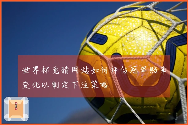 世界杯竞猜网站如何评估冠军赔率变化以制定下注策略