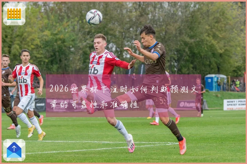 2026世界杯下注时如何判断预测文章的可靠性和准确性