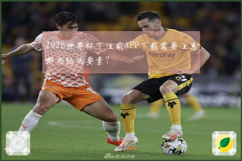 2026世界杯下注前APP下载需要注意哪些防坑要素？